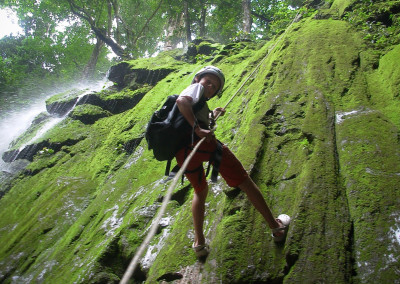 Costa Rica Adventure Tours – Waterfall Rappelling in the Rainforest